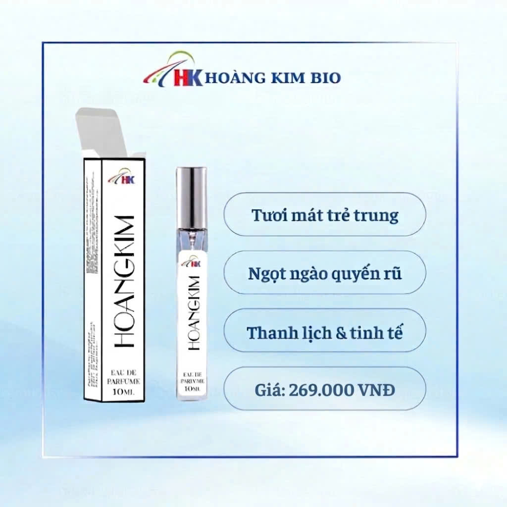 NƯỚC HOA HOÀNG KIM BIO - 10ML