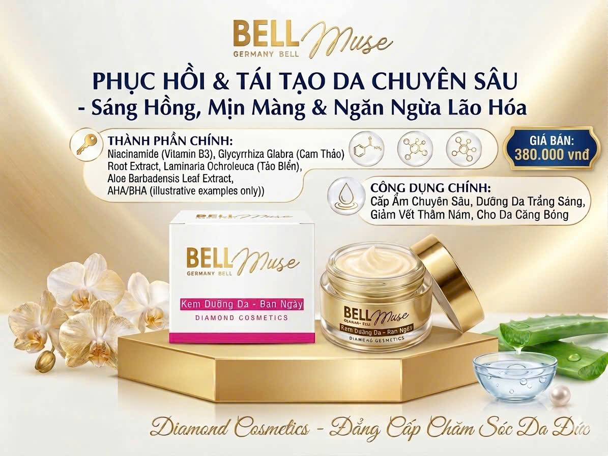 KEM DƯỠNG DA BAN NGÀY