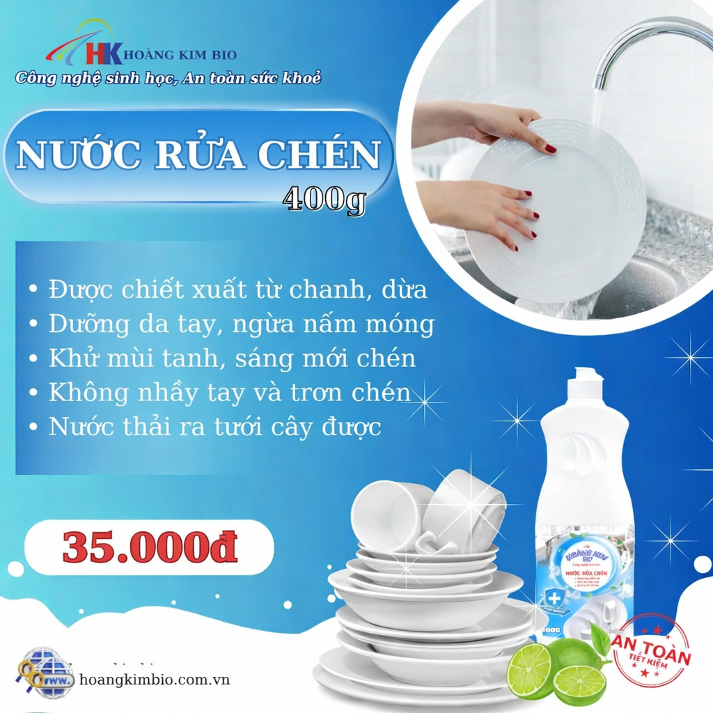 Nước rửa chén 400g