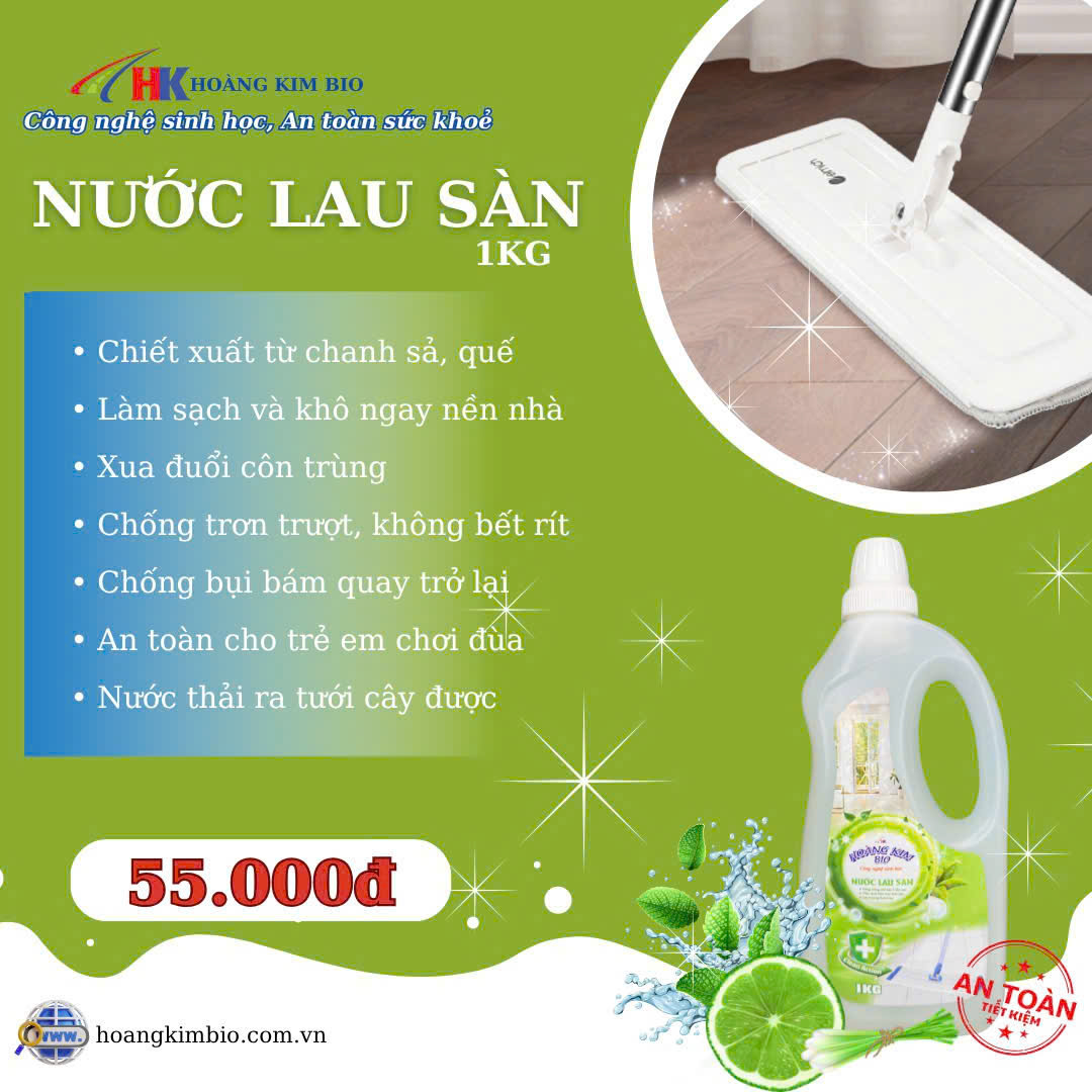 Nước lau sàn 1KG