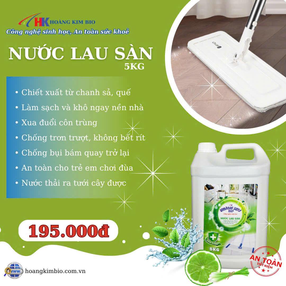 Nước lau sàn 5KG