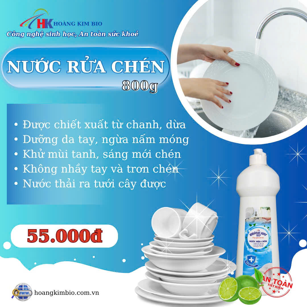 Nước rửa chén 800g